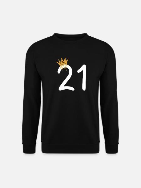21 - Unisex Sweatshirt - black