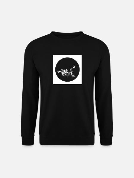 Cercle moderne moucheté cool élégant - Sweat-shirt Unisexe - noir