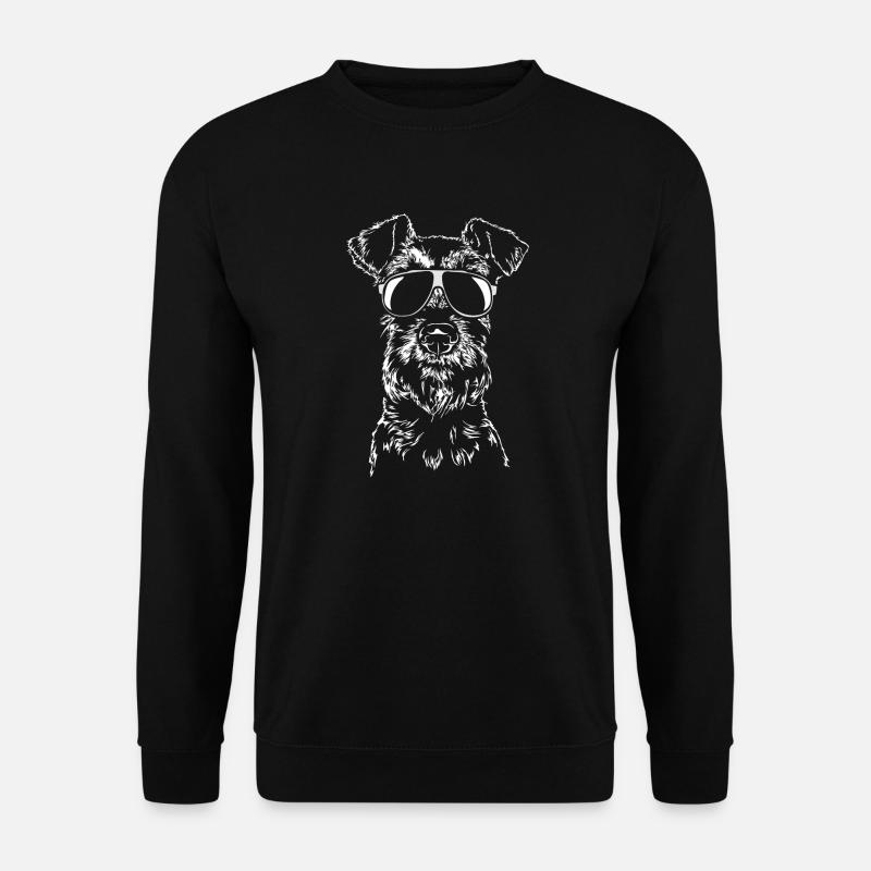 IRISH TERRIER cool Wilsigns Hund Hunde Geschenk - Unisex Pullover - Schwarz