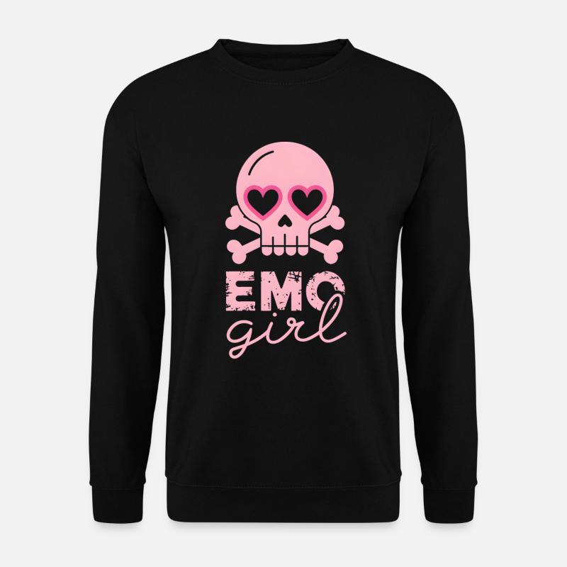 Fille emo ! - Sweat-shirt Unisexe - noir