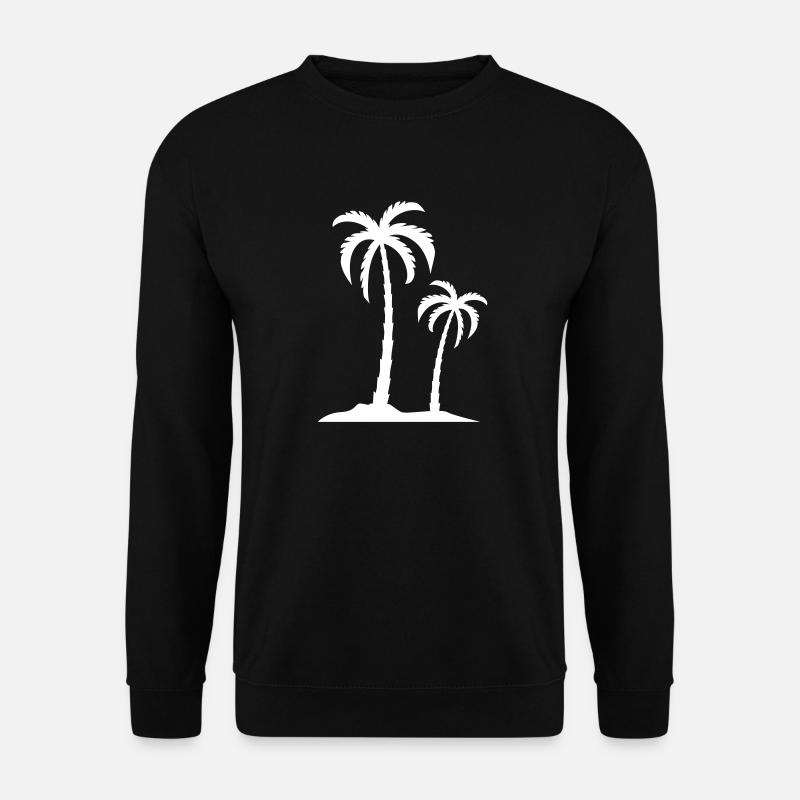 Palm tree - Unisex Sweatshirt - black
