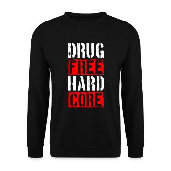 Sucht Gesundheit Zigarette - Unisex Pullover - Schwarz - Vorne - Alina (178cm) & Michal (187cm)