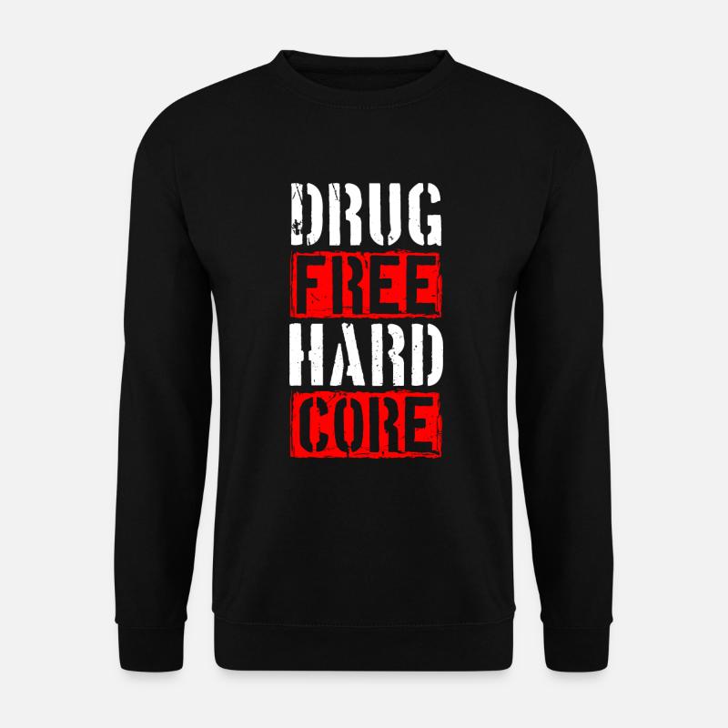 Sucht Gesundheit Zigarette - Unisex Pullover - Schwarz