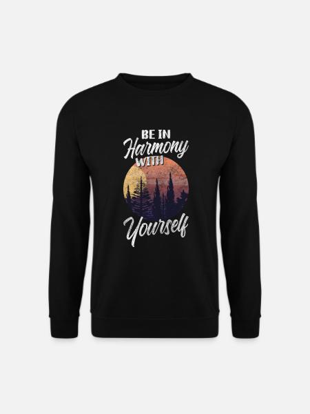 Trees Planet - Unisex Sweatshirt - black