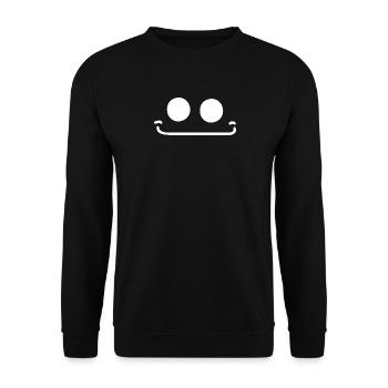 FREN SETTLED - Unisex Pullover - Schwarz - Vorne - Alina (178cm) & Michal (187cm)