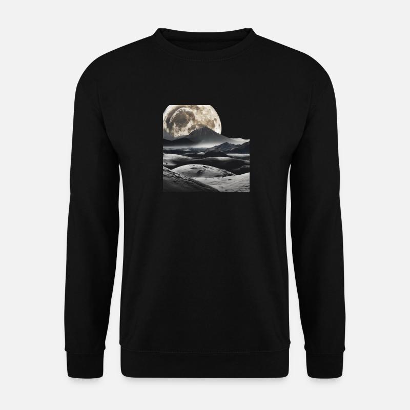 Lunar Magnificence: An Earthly Celebration - Unisex Sweatshirt - black