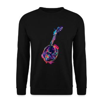 Banjo - Unisex Sweatshirt - black - Front - Alina (178cm) & Michal (187cm)
