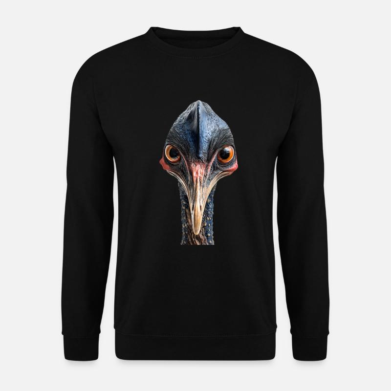 Kasuar - Unisex Pullover - Schwarz