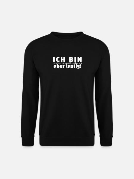 Bitte Design hochladen - Unisex Pullover - Schwarz