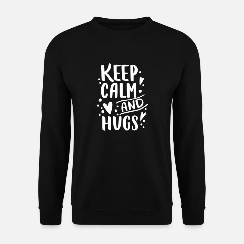 Hugme - Unisex Pullover - Schwarz
