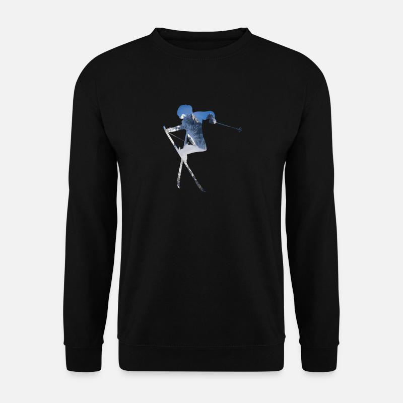 SKI CHAMONIX AIGUILLE VERTE - Sweat-shirt Unisexe - noir