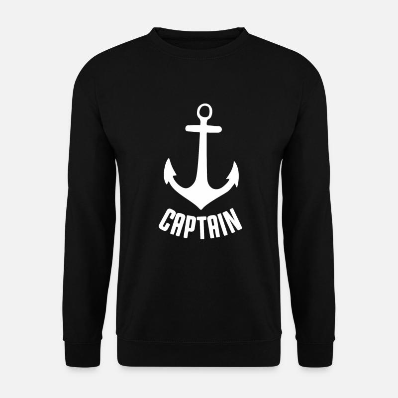 Captain - Unisex Pullover - Schwarz