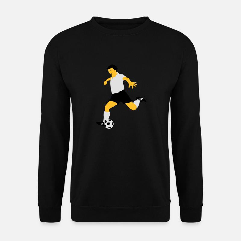 Fußball - Unisex Pullover - Schwarz