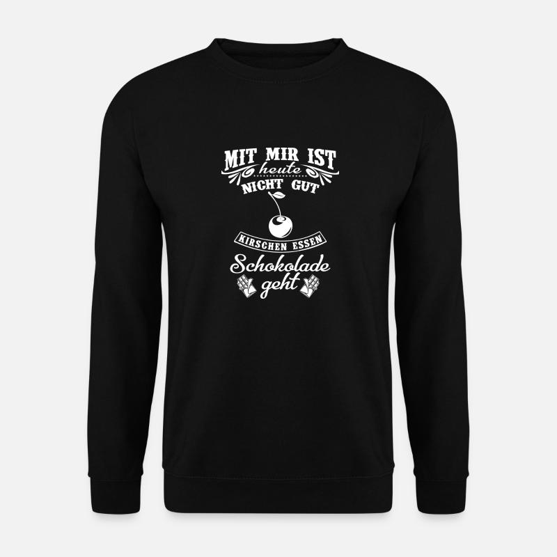 Kirschen essen - Unisex Pullover - Schwarz