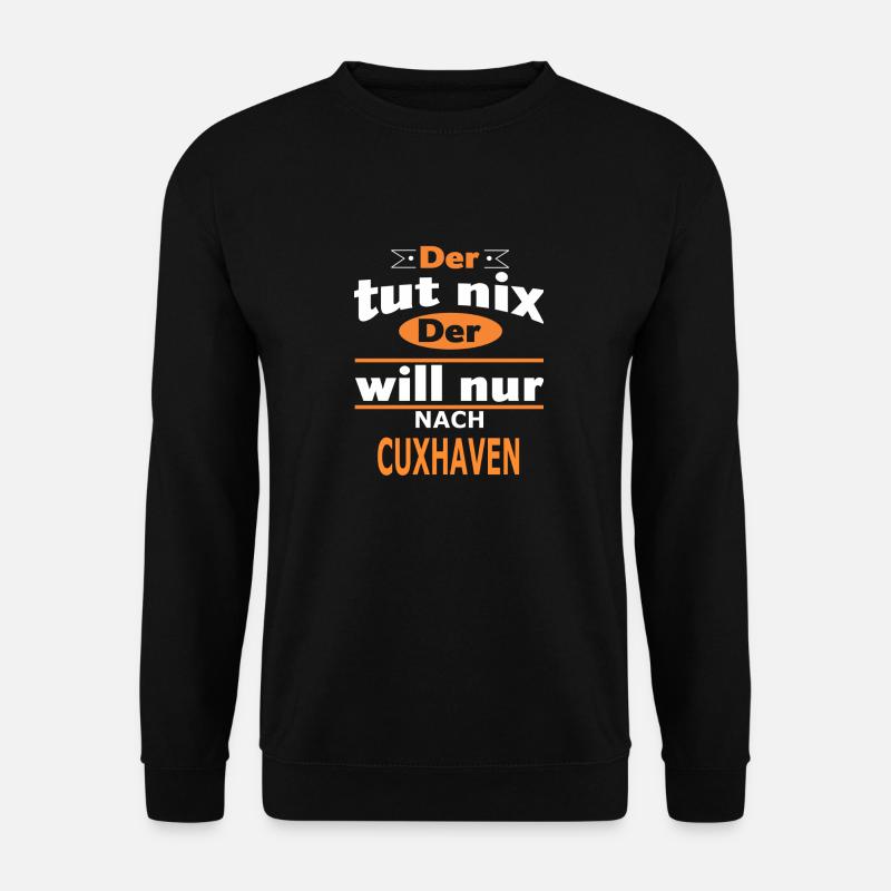 CUXHAVEN - Unisex Pullover - Schwarz