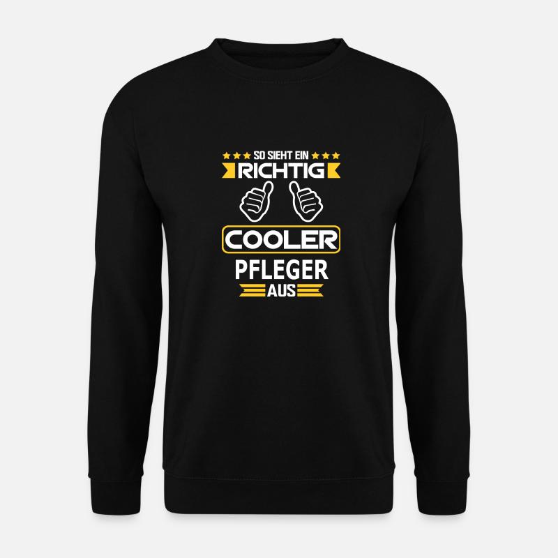 PFLEGER - Unisex Pullover - Schwarz
