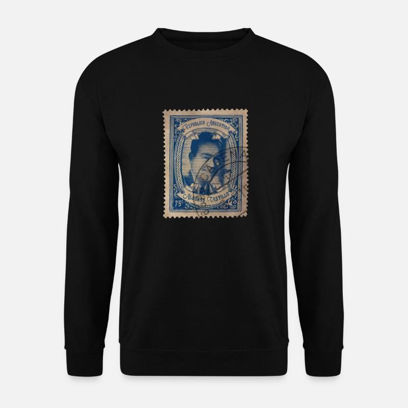 Estampa: Alberto Castillo - Unisex Pullover - Schwarz