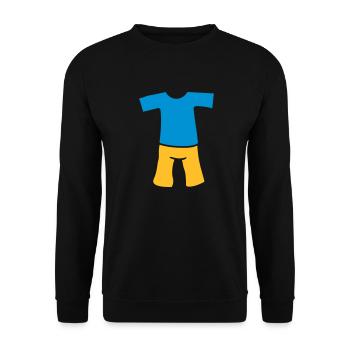 clothes hot t shirt top clothes pants anzi - Unisex Sweatshirt - black - Front - Alina (178cm) & Michal (187cm)