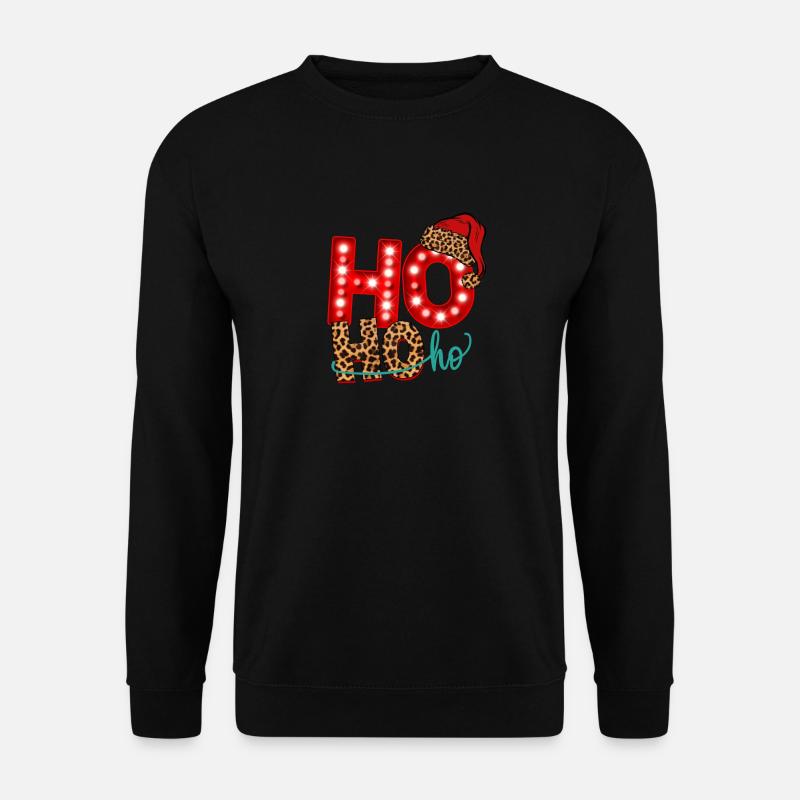 Ho Ho Ho Noël - Sweat-shirt Unisexe - noir