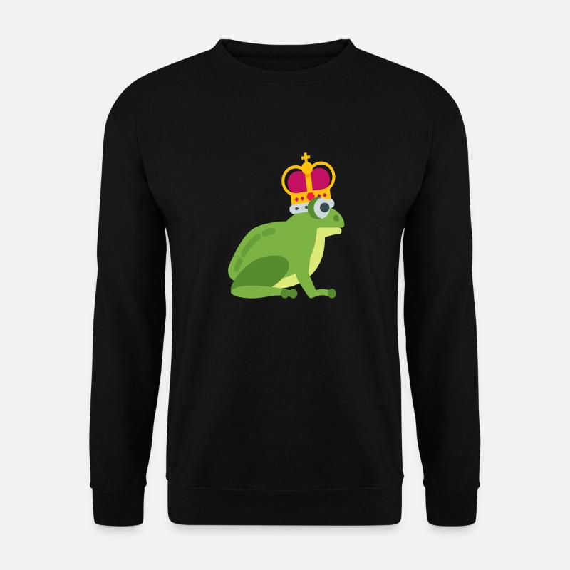 Froschkönig - Unisex Pullover - Schwarz