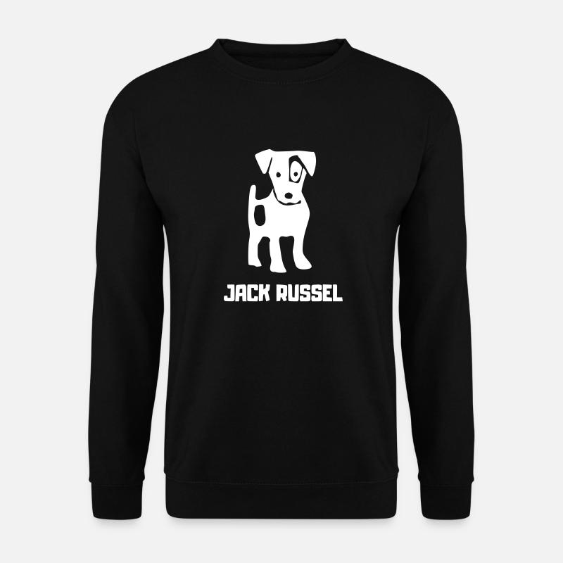 Jack Russell jack russel - Unisex Pullover - Schwarz