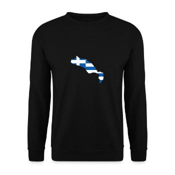 Kos - Unisex Pullover - Schwarz - Vorne - Alina (178cm) & Michal (187cm)