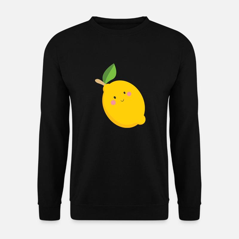 lemon - Unisex Sweatshirt - black