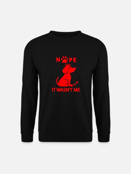 Chien chien - Sweat-shirt Unisexe - noir