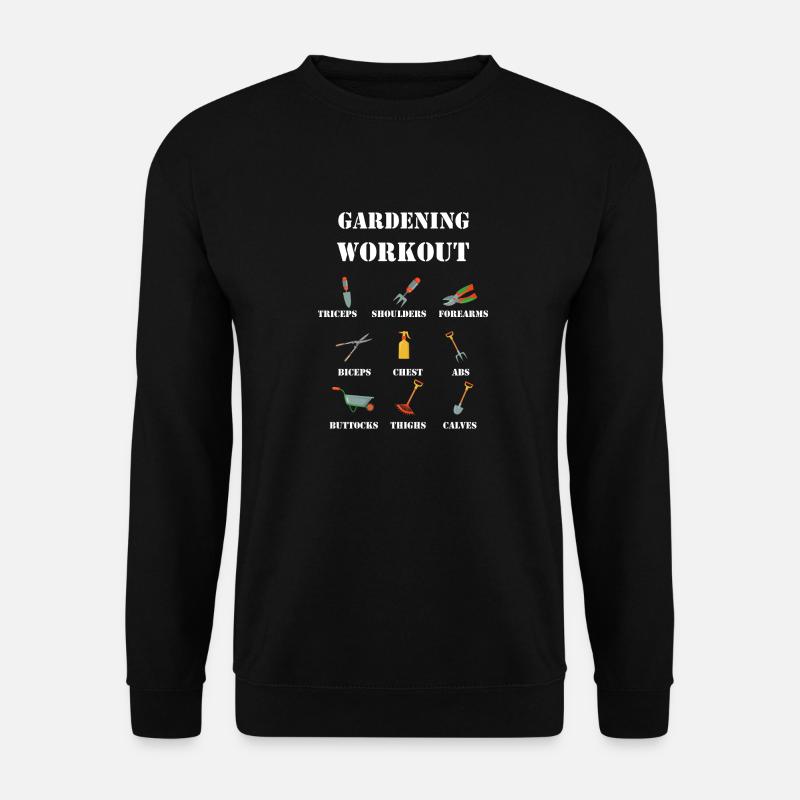 Havearbejde Workout Havearbejde Gartnere Havearbejde - Unisex sweater - sort