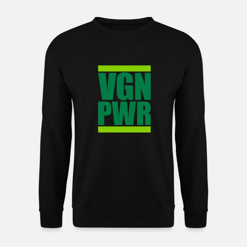 VGN PWR Logo - Unisex Pullover - Schwarz