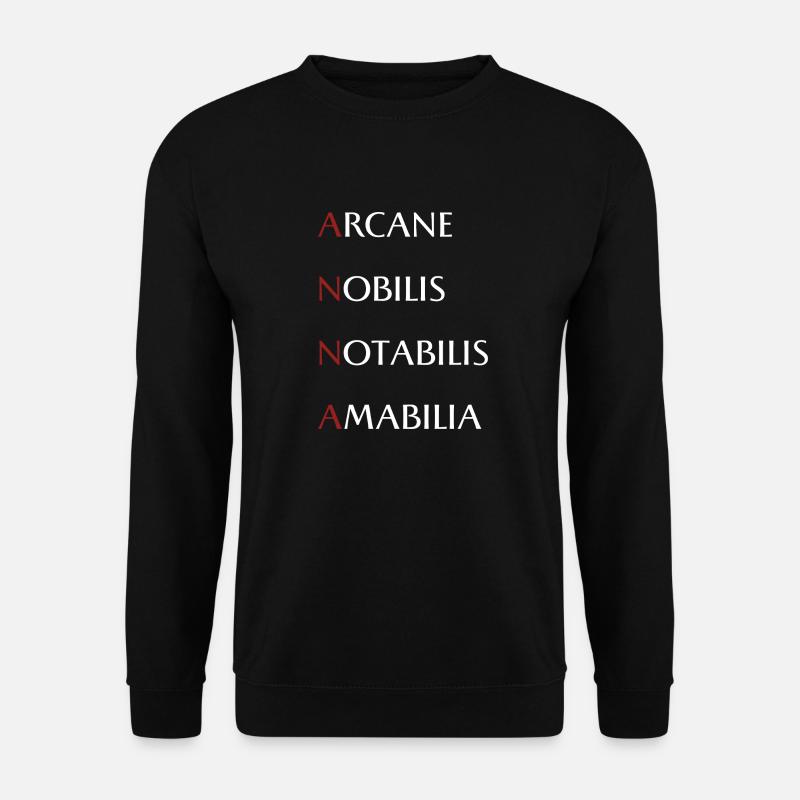Anna - Unisex Pullover - Schwarz