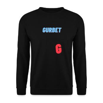 Gurbet-G 34 - Unisex Pullover - Schwarz - Vorne - Alina (178cm) & Michal (187cm)