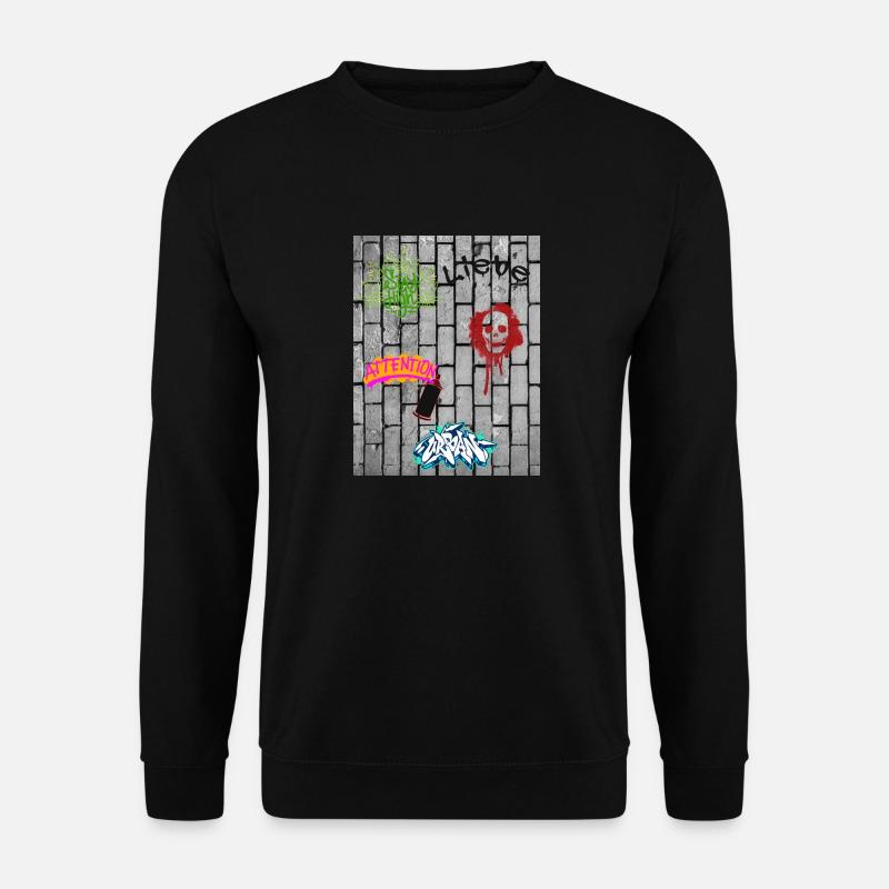 Unisex Premium T-shirt - Unisex Pullover - Schwarz