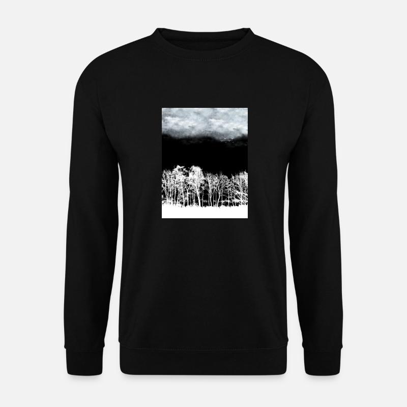 La forêt - Sweat-shirt Unisexe - noir