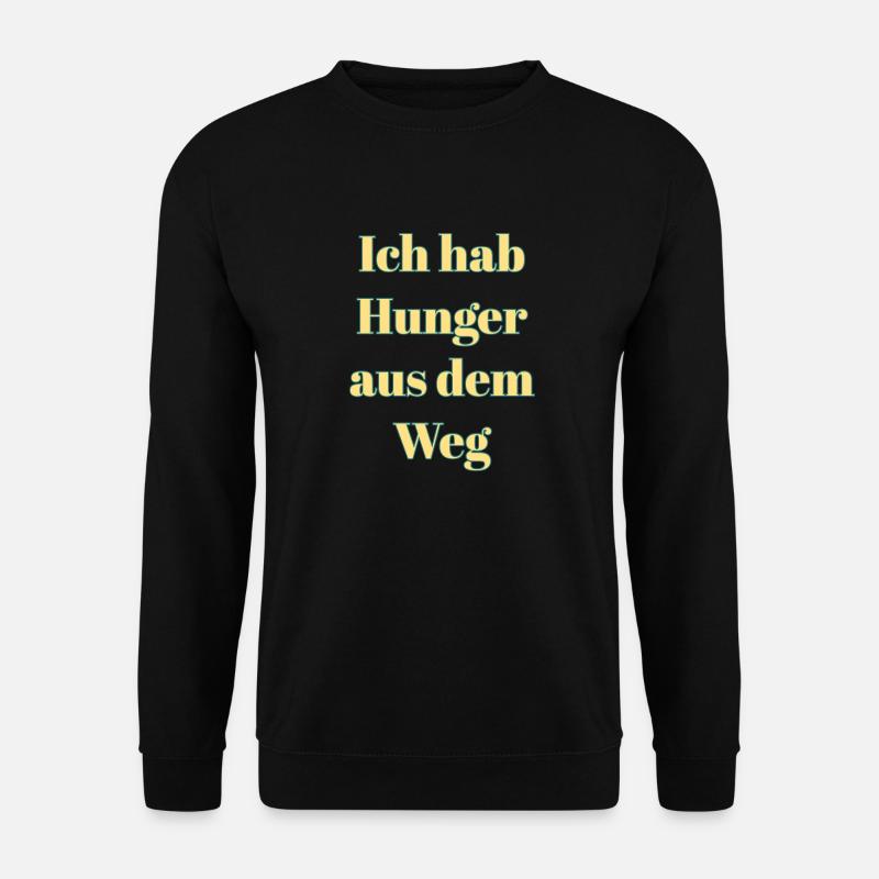 hunger - Unisex Pullover - Schwarz