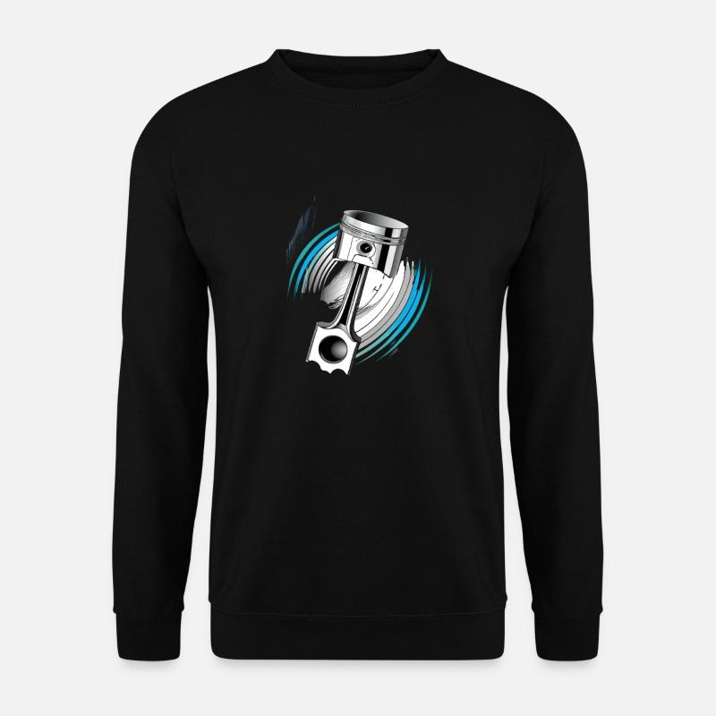 Kolbenkraft in Aktion - Unisex Pullover - Schwarz