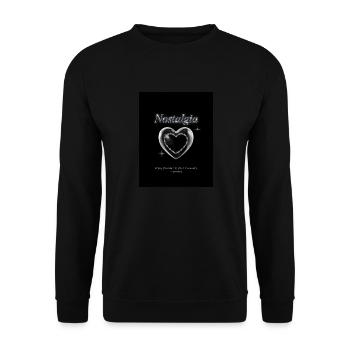Black Modern Chrome Streetwear T Shirt - Sweat-shirt Unisexe - noir - Devant - Alina (178cm) & Michal (187cm)