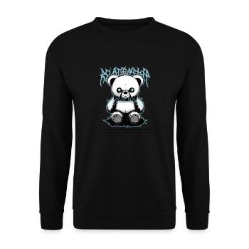 True Love toxique b - Sweat-shirt Unisexe - noir - Devant - Alina (178cm) & Michal (187cm)