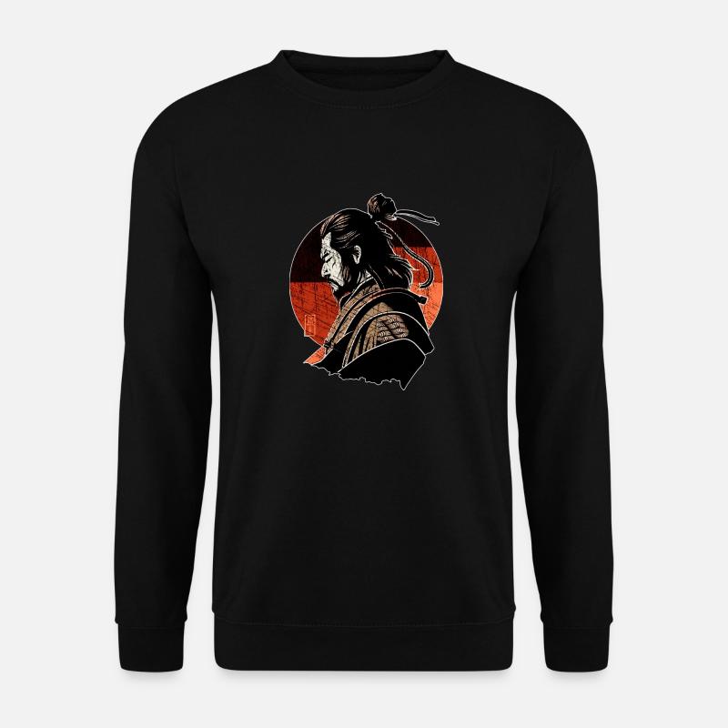 Warrior's Grace samurai - Unisex Sweatshirt - black