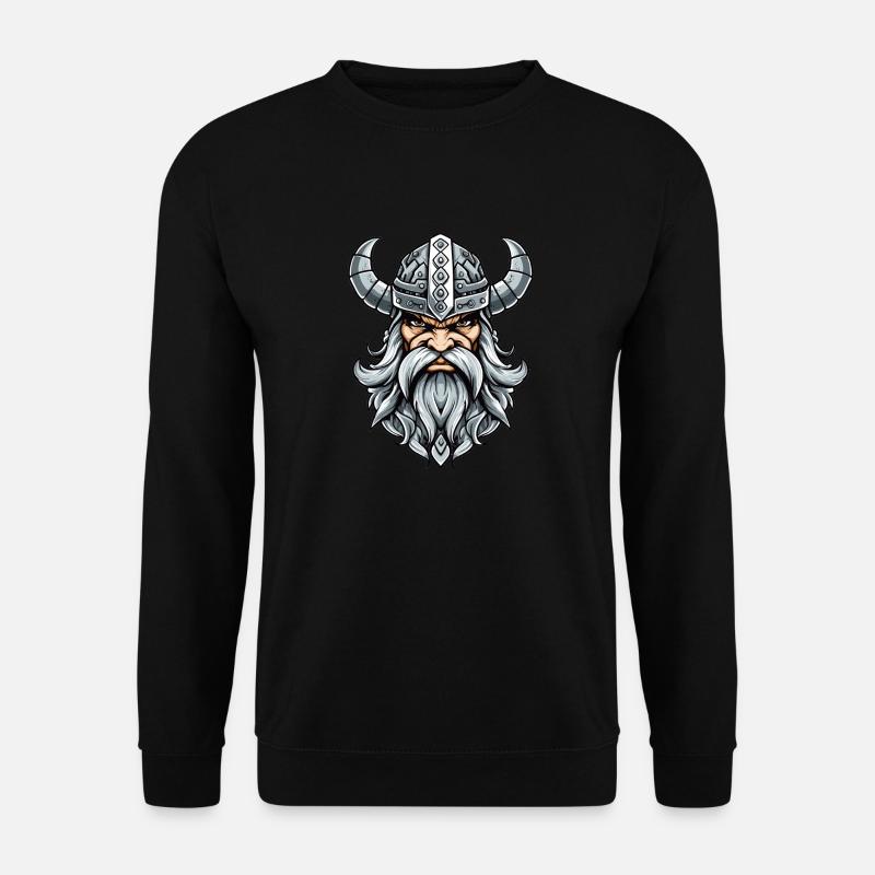 fierce Viking - Unisex Sweatshirt - black