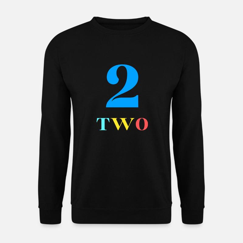 Two-2nd Anniversary - Unisex Sweatshirt - black