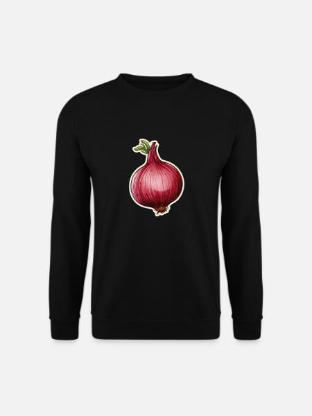 Onion red - Unisex Sweatshirt - black