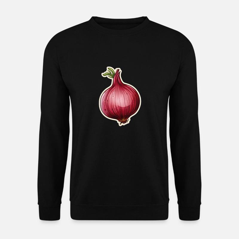 Onion red - Unisex Sweatshirt - black