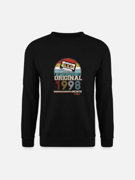 Elegantes Retro-Geschenk: 1998 Vintage - Unisex Pullover - Schwarz