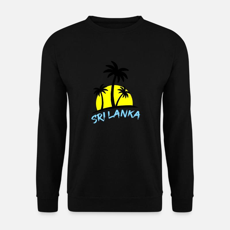 sri lanka - Unisex Pullover - Schwarz