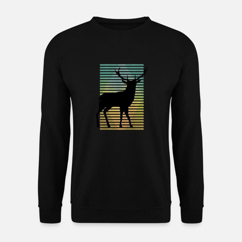 Deer - Unisex Sweatshirt - black
