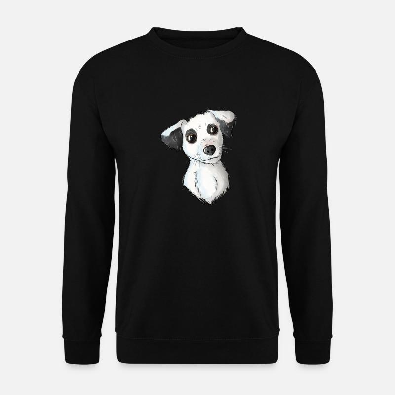 Jack Russell Pattern 6 - Unisex Sweatshirt - black