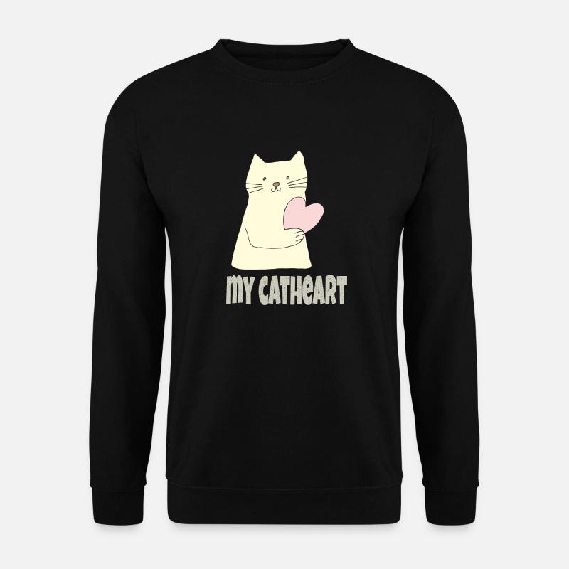 my catheart - Unisex Pullover - Schwarz