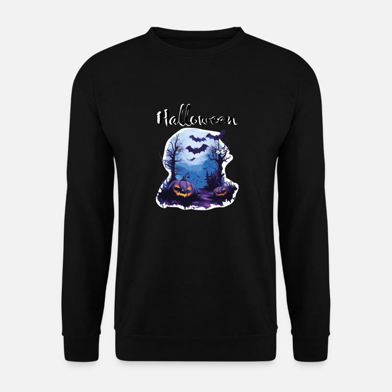 Halloween - Unisex Pullover - Schwarz