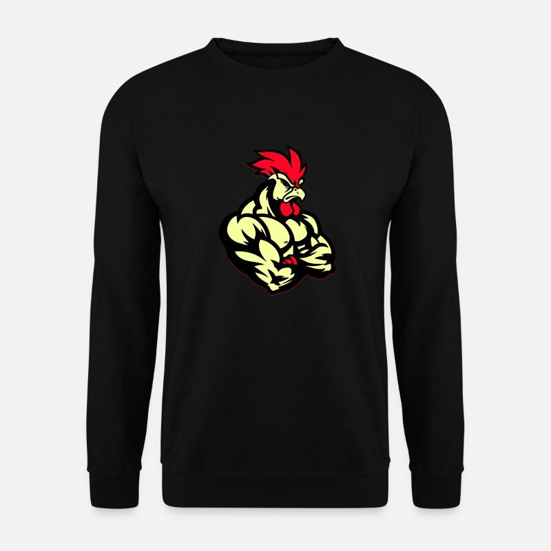 hahn comic - Unisex Pullover - Schwarz